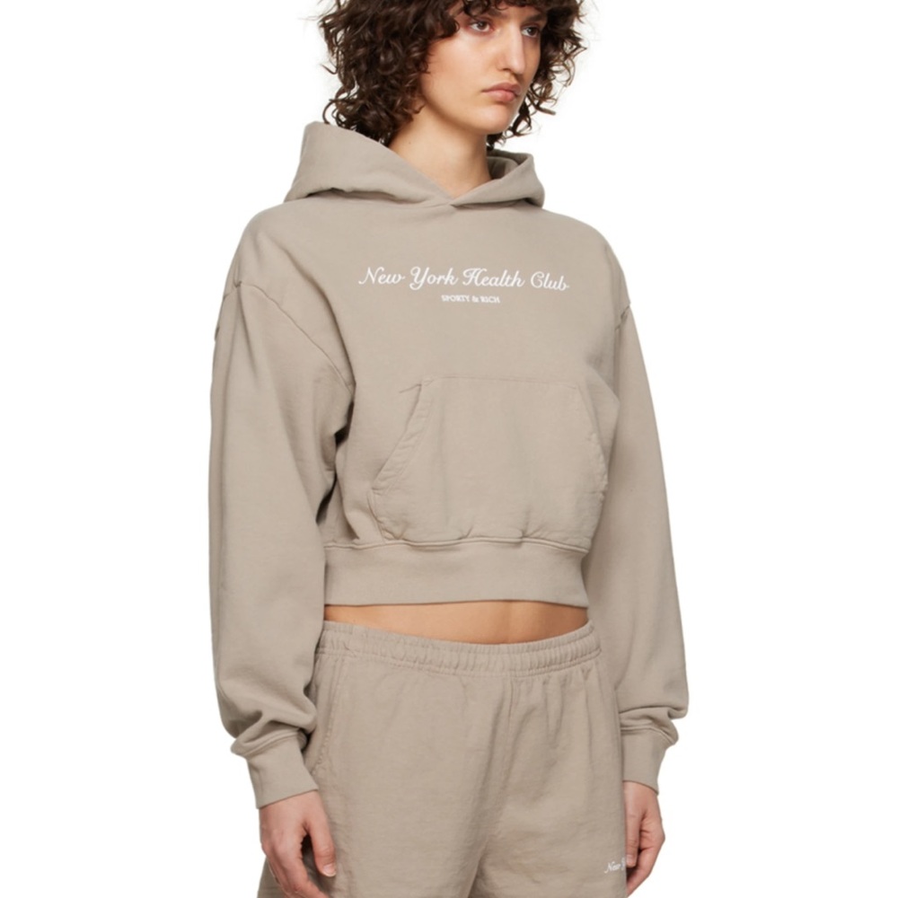 SPORTY & RICH HOODIE SIZE SMALL